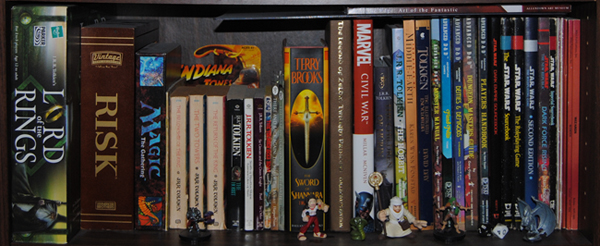 Geek Space Shelf of Inspiration