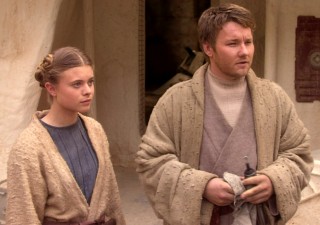 Young Owen and Beru Star Wars