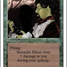 Misprinted Revised Green but Blue Serendib Efreet