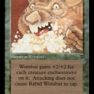 Rabid Wombat from Legends