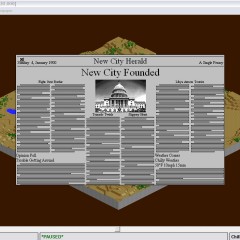 SimCity 2000 Newspaper Updates