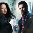 Jonny Lee Miller as Sherlock Holmes and Lucy Liu as Dr Joan Watson