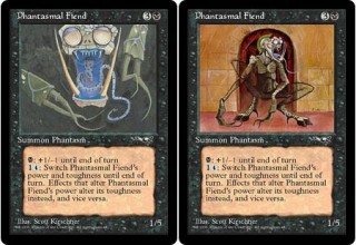 Both Versions of Phantasmal Fiends from Alliances