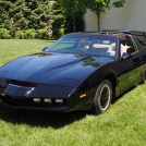 A replica KITT from Knight Rider outside 2014 Lehigh Valley Fan Festival