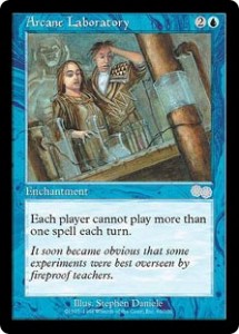 Arcane Laboratory from Urza's Saga