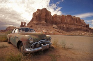 Desert Buick by Ryan M Logan aka RollingFishays on DeviantArt.com