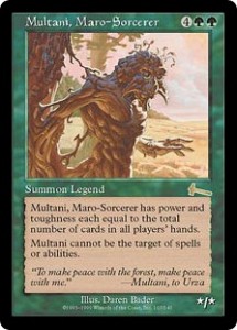 Multani, Maro-Sorcerer the Legend from Urza's Legacy