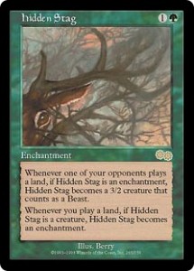 hidden Stag from Urza's Saga