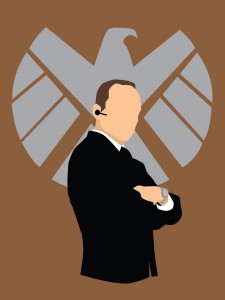 Minimalist Agent Coulson of SHIELD by nati nio