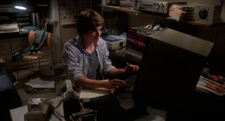 Matthew Broderick as David Lightman in WarGames