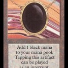 Mox Jet of the Magic the Gathering Power Nine