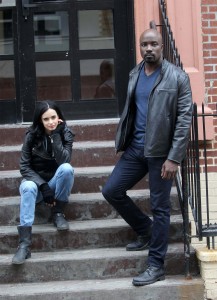 Jessica Jones and Luke Cage