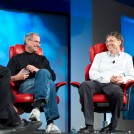 Steve Jobs and Bill Gates