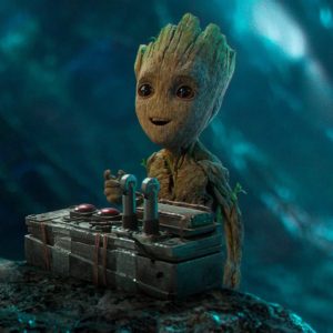 Baby Groot in Guardians of the Galaxy Vol 2