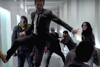 Marvel's Defenders fight together