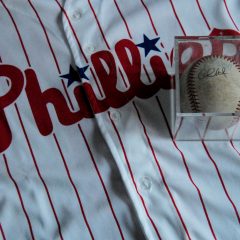 Chase Utley Signed Baseball