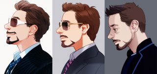 Iron Man 1,2,3 by Hallpen