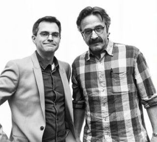 Brendan McDonald and Marc Maron