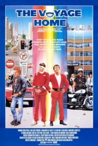 Star Trek IV Alternate International Poster The Voyage Home